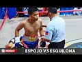 Boxing KO | Loud Two Body Shots Knockout | Justin Espejo vs Sanny Boy Esquilona