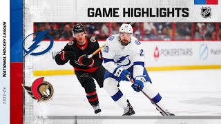 Lightning @ Senators 4/8 | NHL Highlights 2023
