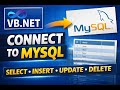 VB.NET MySQL Database Tutorial | Connect, Select, Insert, Update & Delete Queries