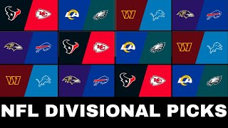 NFL 2025 *PREDICTIONS* for Playoff Divisional Games