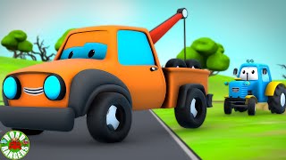 Mr. Sawyer The Tow Truck + More Vehicle Videos & Kids Songs