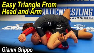 Easy Way to Triangle From Head and Arm with Gianni Grippo