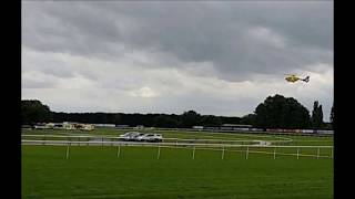 Horse handler at Haydock Park dies after he was "run over" in "freak" accident as...