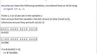 Practice Bitwise and Boolean Logic Operations
