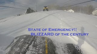 State Of Emergency!! St. John's NL Blizzard of the Century 2020