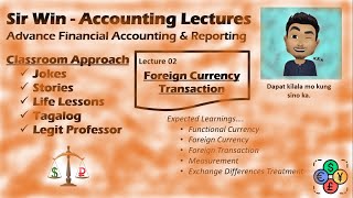 Lecture 02: Foreign Currency Transactions. [Advance Accounting]