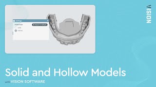 Solid \u0026 Hollow Models for Printing | 3D Printed Dental Models