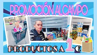 NOS VAMOS DE COMPRAS ALCAMPO!!! PROMOCIÓN 1€!!!