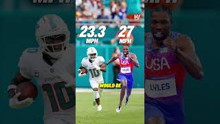 3 reasons why Tyreek Hill will beat Noah Lyles in a race 👀