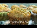 Carrot And Apple Muffins