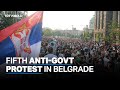 Thousands rally in Belgrade against govt and culture of violence