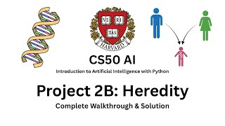 CS50 AI Heredity - Project 2B | Complete Walkthrough + Solution