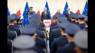 Uroczysta promocja oficerskiej w Akademii Policji w Szczytnie