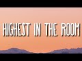 Travis Scott - HIGHEST IN THE ROOM (Lyrics)