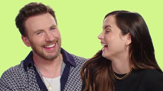 Chris Evans and Ana de Armas being an ICONIC duo