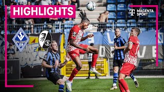 SV Waldhof Mannheim - SC Freiburg II | Highlights 3. Liga | MAGENTA SPORT