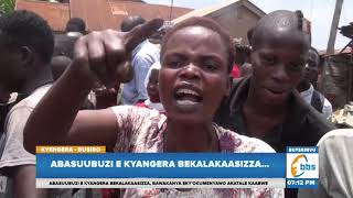 Abasuubuzi e Kyengera bataamye lwakumenya katale kabwe mu kiro