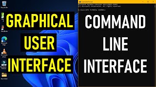 What is the DIFFERENCE Between GUI and CLI - Tech Tutorials