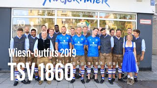 Oktoberfest 2019: TSV 1860 München - Wiesn-Outfit Einkleidung bei Trachten Angermaier