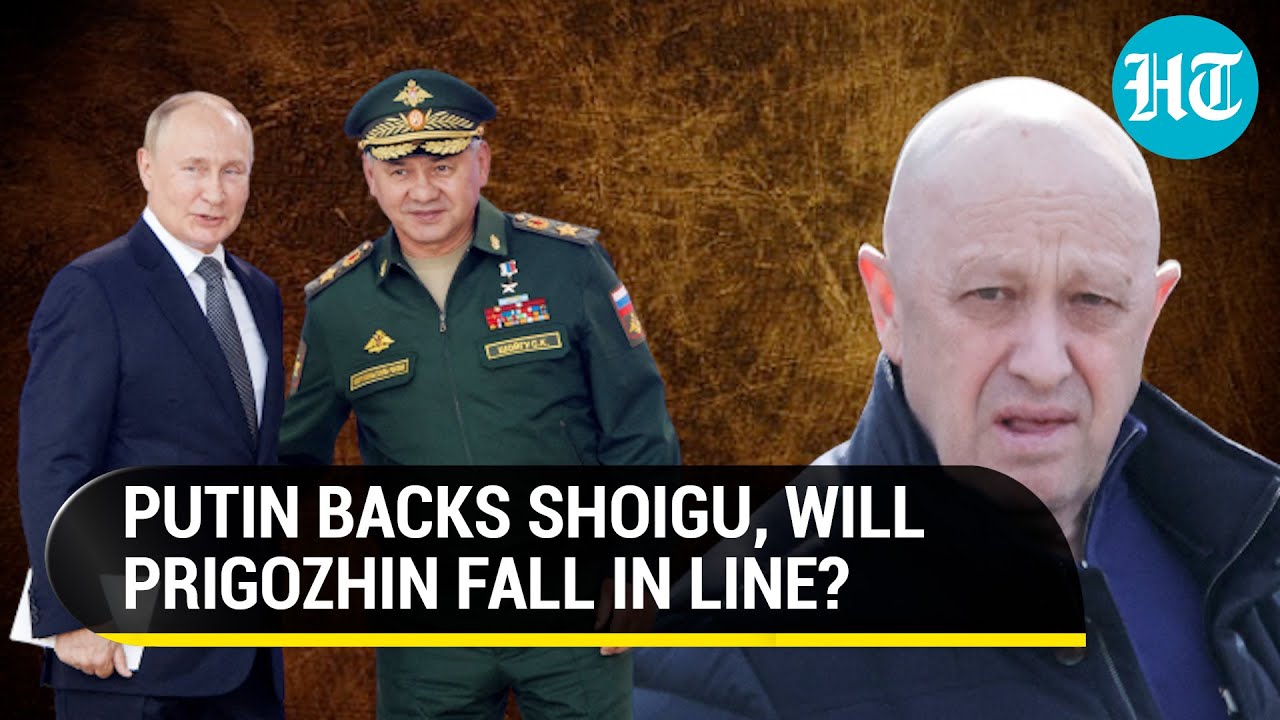 Putin Deals Blow To Wagner Boss Amid Tussle With Shoigu; Prigozhin ...