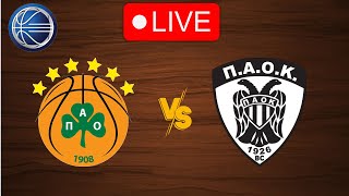 🔴 Live: Panathinaikos vs PAOK | Live Play By Play Scoreboard