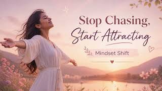 Stop Chasing Start Attracting #spirituality #lifestyle #mindset #mindfulness #trending #viral #viral