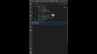 Draw heart shape using python || Python Love Symbol || Python Love Symbol Turtle