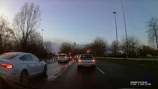 Reading UK  Morning traffic 02/2020