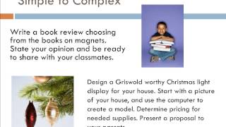Performance Tasks: Planning