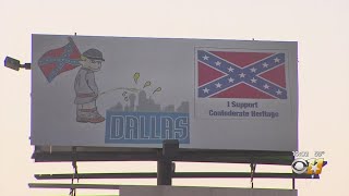 Billboard Appears In Kaufman County Criticizing Dallas' Decision To Remove Confederate Memorial