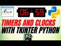 how to do a timer in tkinter using the universal widget- timers and clocks with tkinter python
