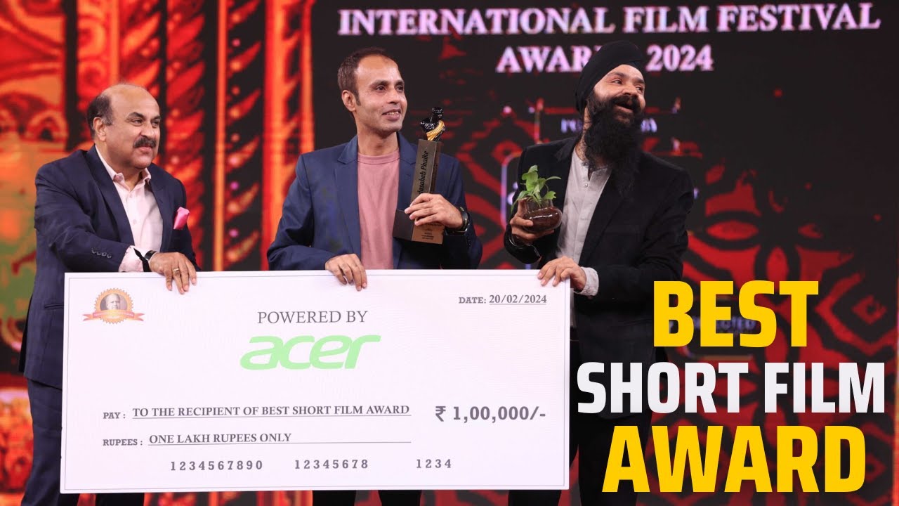 Winner Of Best Short Film Award At Dadasaheb Phalke International Film