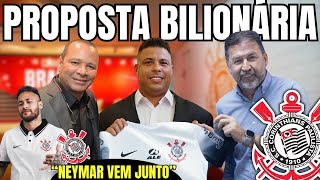 DUPLA de PESO: FENÔMENO e PAI de NEYMAR Unidos pelo TIMÃO| notícias do Corinthians