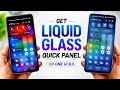 Enable Liquid Glass Quick Panel on Any Samsung! ✨ One UI 8.5