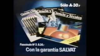 Publicidad '80s  Enciclopedia Salvat de Ciencia y Técnica (Argentina)