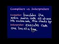 Compilers, Interpreters, and the JVM