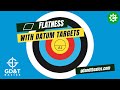 Flatness with Datum Targets