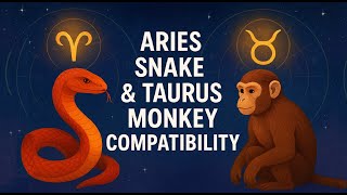 Aries Snake & Taurus Monkey Compatibility: Love, Passion, and Destiny Revealed
