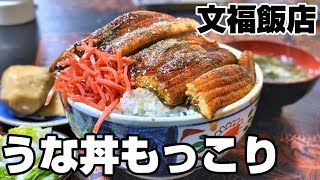 【茨城・古河】デカ盛りの鰻丼「文福飯店」