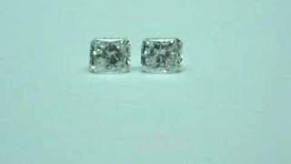 Diamond Pair of Radiant Cut Diamonds