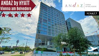 AMAZING 5 STAR HOTEL VIENNA  | ANDAZ VIENNA AM BELVEDERE - A CONCEPT BY HYATT | HOTEL REVIEW 4K UHD