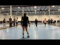 texas lei volleyball 6ft u0026 under finals gold diggers vs fire balls