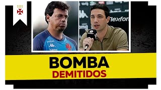 BOMBA: DINIZ E PÁSSARO DEMITIDOS DO VASCO | Últimas Notícias do Vasco