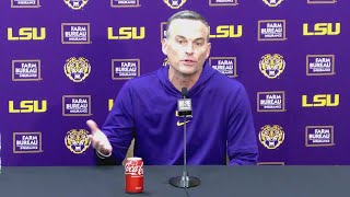 LSU Matt McMahon, Jalen Reed, Cam Carter preview Florida State game