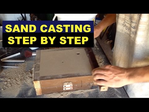 SAND CASTING LESSON FOR BEGINNERS - STEP-BY-STEP - (A 3rd HAND) - MSFN SAND CASTING LESSON FOR BEGINNERS - STEP-BY-STEP - (A 3rd HAND) - MSFN