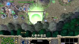 【腐地RUSH二合一】魔兽争霸大帝UD vs Jupiter TR TM