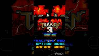 Tekken 3 All Characters Unlock