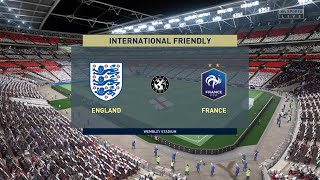 FIFA 22 | England vs France - Wembley Stadium | Gameplay