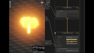 Mushroom cloud fireball effect in Unity VFX graph