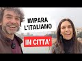 Impara l'Italiano in Città | Italian City Vocabulary| Italian Daily Life🛴🛻🚦🇮🇹 (sub ENG/ITA)